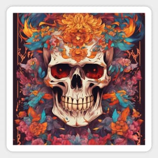 Top Head Cursed Bones Magnet